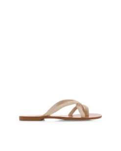 Tropic - Cream Raffia By Billini Shoes