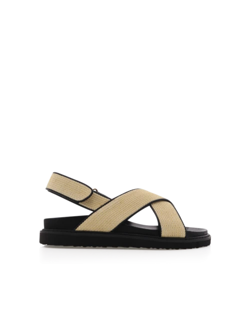 Zamba - Cream Raffia By Billini Shoes 3 Zamba - Cream Raffia By Billini Shoes