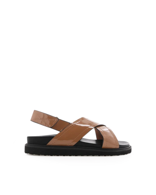 Zena - Toffee Patent By Billini Shoes 3 Zena - Toffee Patent By Billini Shoes