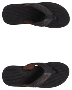 Coastal Oasis Deluxe Sandal Black/Black/Grey