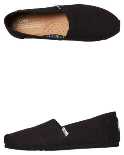 Womens Alpargata Shoe Black Black