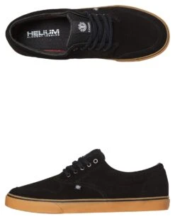 Topaz C3 Suede Shoe Black Gum