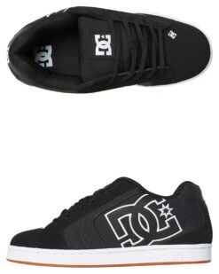 Mens Net Se Shoe Black Herringbone