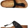 Mens Regular Gizeh Sandal Black -Vionic AU Shop black mens footwear birkenstock thongs 043691mblk 1