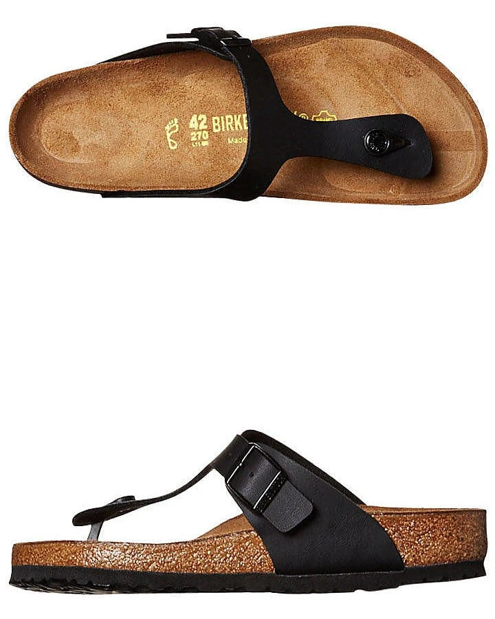 Mens Regular Gizeh Sandal Black 3 Mens Regular Gizeh Sandal Black