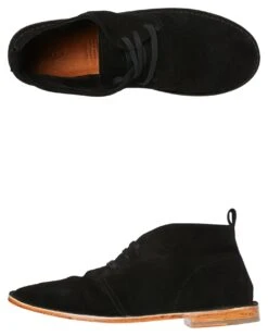 Banzai Mens Boot Black Suede