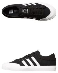 Mens Matchcourt Shoe Black White Black
