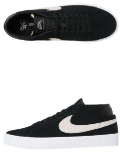 Sb Zoom Blazer Chukka Shoe Black White