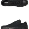 Womens Chuck Taylor Clean Lift Shoe Black -Vionic AU Shop black womens footwear converse sneakers 562926blkbk 1