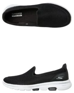Womens Go Walk 5 Shoe Black