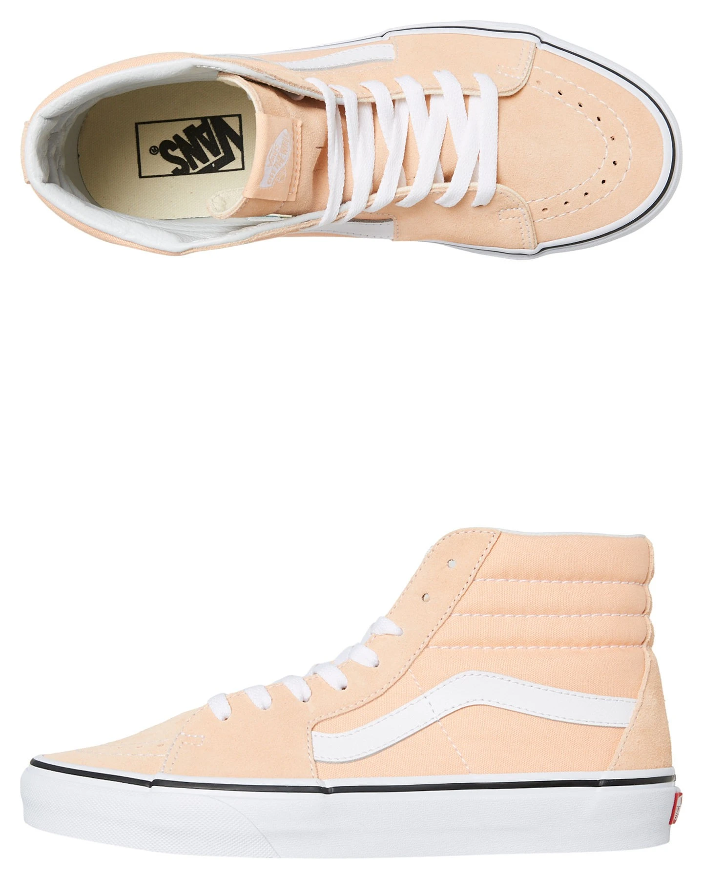 Mens Sk8-Hi Bleached Apricot 3 Mens Sk8-Hi Bleached Apricot