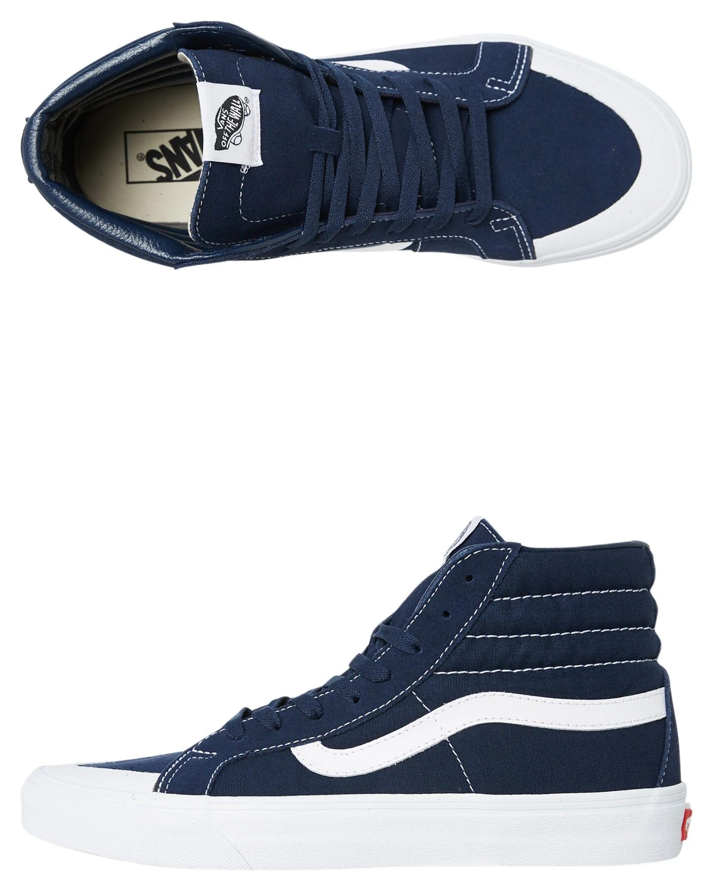 Womens Sk8 Hi Reissue Shoe Blue 3 Womens Sk8 Hi Reissue Shoe Blue