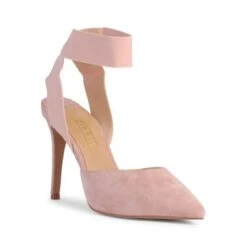 Bobo - Blush Suede By Siren Shoes