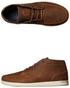 Spiniker Mid Nb Leather Shoe Brown