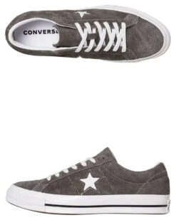 One Star Vintage Suede Shoe Carbon Grey