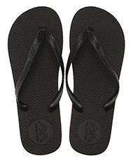 Boomerang Thong Burgandy In "Black/Burgundy" By Willi Clothing And Footwear