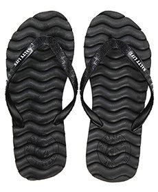 Duo Thongs In "Grey/Black" By Salty Life