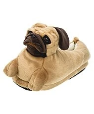 PUG SLIPPER In "Brown" By GET IT NOW