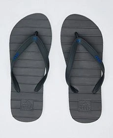 Switchfoot Thongs In "Stripe Blue" By Reef