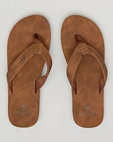 Caba Thongs In "Brown" By Kustom