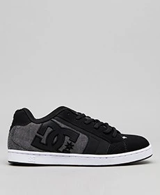 Net SE Shoes In "Black Resin" By DC Shoes