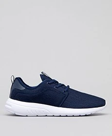 Bristol Shoes In "Navy/White Knit" By Lucid