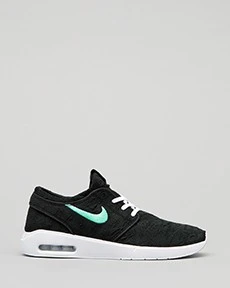 Janoski Air Max 2 Shoes In "Black/Mint-Black" By Nike