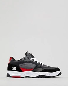 Maswell Shoes In "White/Black/Red" By DC Shoes