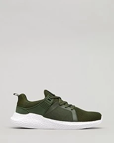 Salvage Shoes In "Olive/White" By Lucid