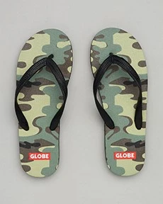 Indy Thongs In "Camo" By Globe