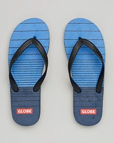 Indy Thongs In "Dark Blue/Blue" By Globe