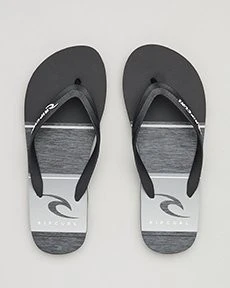 Hawkeye Thongs In "Black""Navy" By Rip Curl