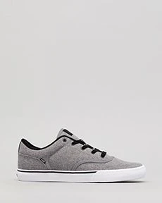 Tribe Shoes In "Grey Chambray/Black" By Globe