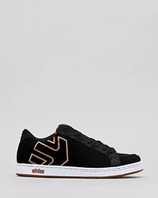 Kingpin Shoes In "Black/Gum/White" By Etnies