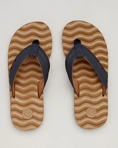 Hummer Thongs In "Navy Tobacco" By Kustom