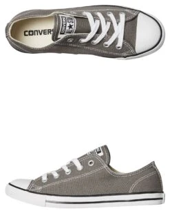 Chuck Taylor Womens All Star Dainty Lo Shoe Charcoal