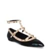 Delight - Black Patent/Nude By Siren Shoes