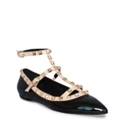 Delight - Black Patent/Nude By Siren Shoes