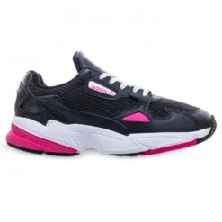FALCON WOMENS Core Black Shock Pink Footwear White