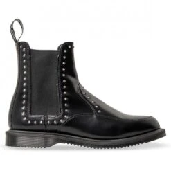 AIMELYA WOMENS Black Polished Smooth