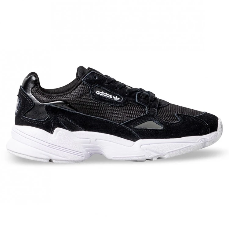 FALCON WOMENS Core Black Core Black Footwear White 3 FALCON WOMENS Core Black Core Black Footwear White