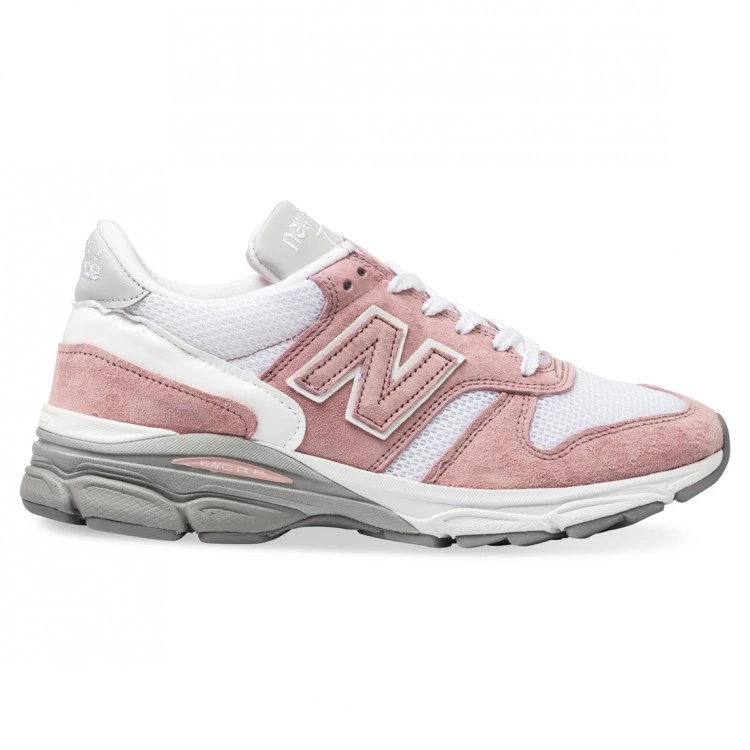 770.9 WOMENS MADE IN ENGLAND Pink White 3 770.9 WOMENS MADE IN ENGLAND Pink White