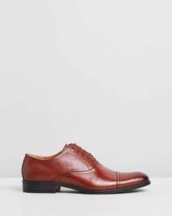 Accolade Oxford Performance Shoes Tan By Jeff Banks