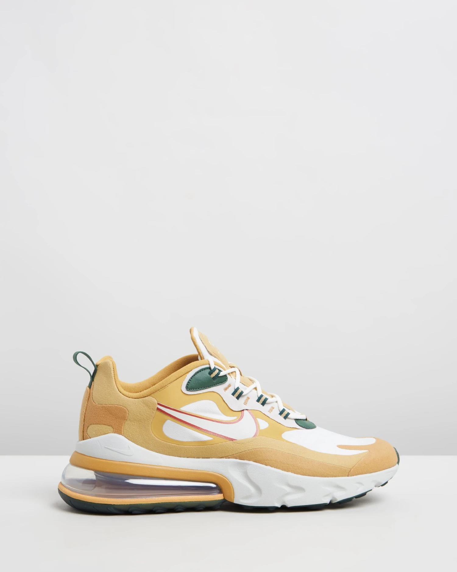 Air Max 270 React - Men's Club Gold, Light Bone, Flt Gold & Wheat By Nike 3 Air Max 270 React - Men's Club Gold, Light Bone, Flt Gold & Wheat By Nike