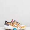 AP Big Logo Runner White & Shocking Orange By Onitsuka Tiger -Vionic AU Shop ic ap big logo runner 879374
