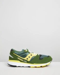 Azura Sneakers Green & Yellow By Saucony