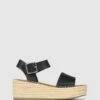 Bali Rope Flatform Sandals Black By Betts -Vionic AU Shop ic bali rope flatform sandals 982998