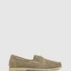 Beachy Suede Leather Boat Shoes Taupe By Zu 2 Beachy Suede Leather Boat Shoes Taupe By Zu -Vionic AU Shop ic beachy suede leather boat shoes 1014321