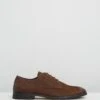 Beamon Leather Derby Shoes Chocolate By Double Oak Mills -Vionic AU Shop ic beamon leather derby shoes 873431