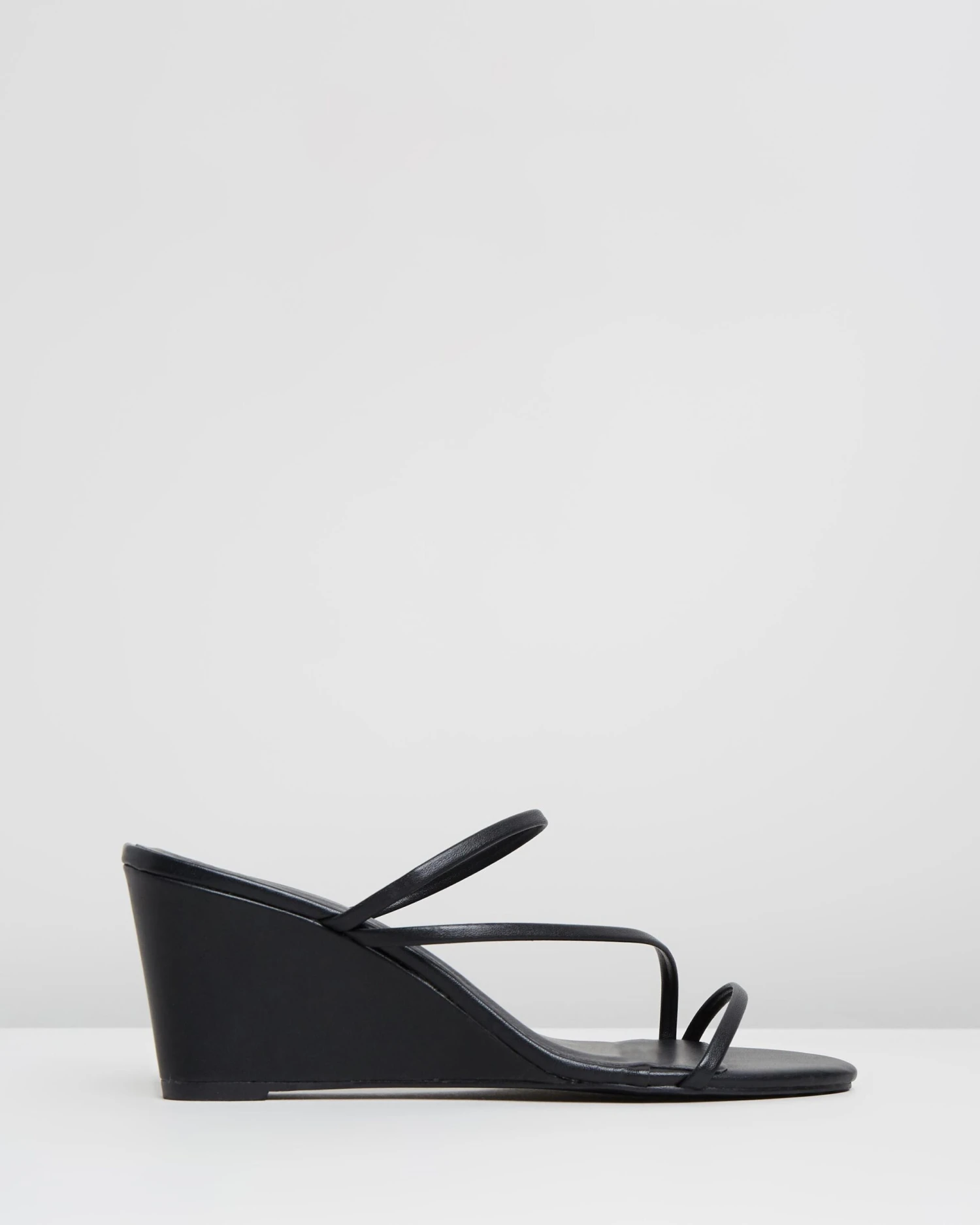 Bettina Wedges Black Smooth By Spurr 3 Bettina Wedges Black Smooth By Spurr